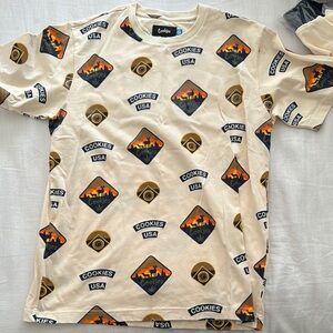 USA Beige Graphic Tee